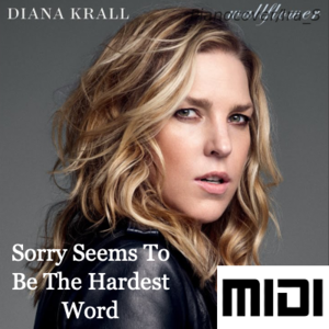 Sorry Seems to Be the Hardest Word MIDI